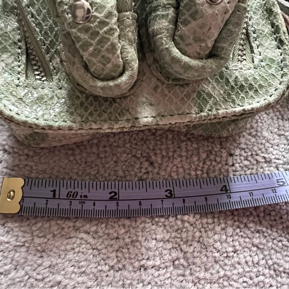 NUNOO Green Snake Print Mini Crossbody Molly Bag - Picture 3 of 7